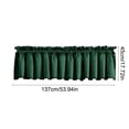 thumbnail image 3 of Aodebiao Blackout Window Valance, 18 Inches Long Kitchen Window Curtains Over Sink Rod Pocket Pattern Valance for Bathroom Bedroom Living Room, 3 of 6