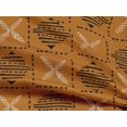 thumbnail image 5 of oneOone Rayon Orange Fabric Block Fabric For Sewing Printed Craft Fabric By The Yard 56 Inch Wide-JM, 5 of 5