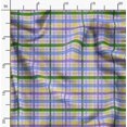 thumbnail image 2 of Soimoi Cotton Duck Fabric Plaid Check Printed Fabric 1 Yard 42 Inch Wide, 2 of 5