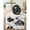 thumbnail image 5 of Ventilateur de Circulation d'Air de Table Dreo 2025 pour Chambre 28 dB 3 Vitesses, 5 of 5
