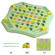 Board Game Memory Checkerboard Over Card Board Fruit and Animal Flip Board Game for Kids Flip Memory Game