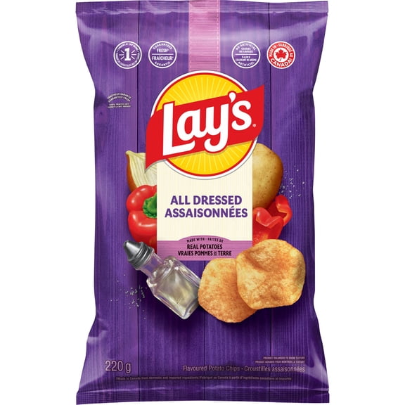 Lay’s croustilles Assaisonnées, format familial