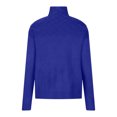 thumbnail image 4 of Besolor Chandails à Col Roulé pour Femmes Manches Longues Décontractées Tricot Torsadé Pull Ample Automne Hiver, 4 of 6