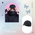thumbnail image 2 of Cooling Skull Caps Cold-Proof Comfortable Riding Hats Cycling Accessories Sun Protection Summer Helmet Liner for Biking Climbing Black, 2 of 7