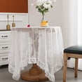 thumbnail image 3 of Lace Tablecloth Living Room TV Cabinet Dusts Cover Round Table Decorative Tablecloth Suitable For Multiple Situatiom Decorative Tablecloth, 3 of 6