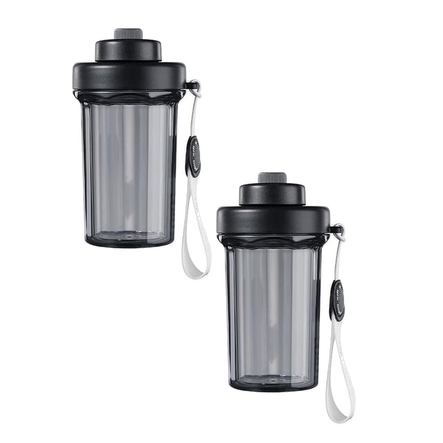 Oleegame 2PC Glass Bottle High Temperature Plastic Cup High Appearance Work Cluster Girls Desktop Cup With Filter Hand Cup