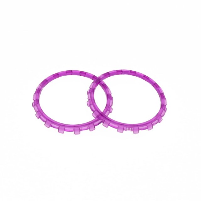 1pair=2pcs Plastic Replacement Accessories Accent Rings for Sony for Dualsense 5 PS5 Controller N15