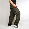 thumbnail image 2 of XZNGL Mens Solid Multi-Pocket Washed Overalls Outdoor Casual Pants Trousers, 2 of 9