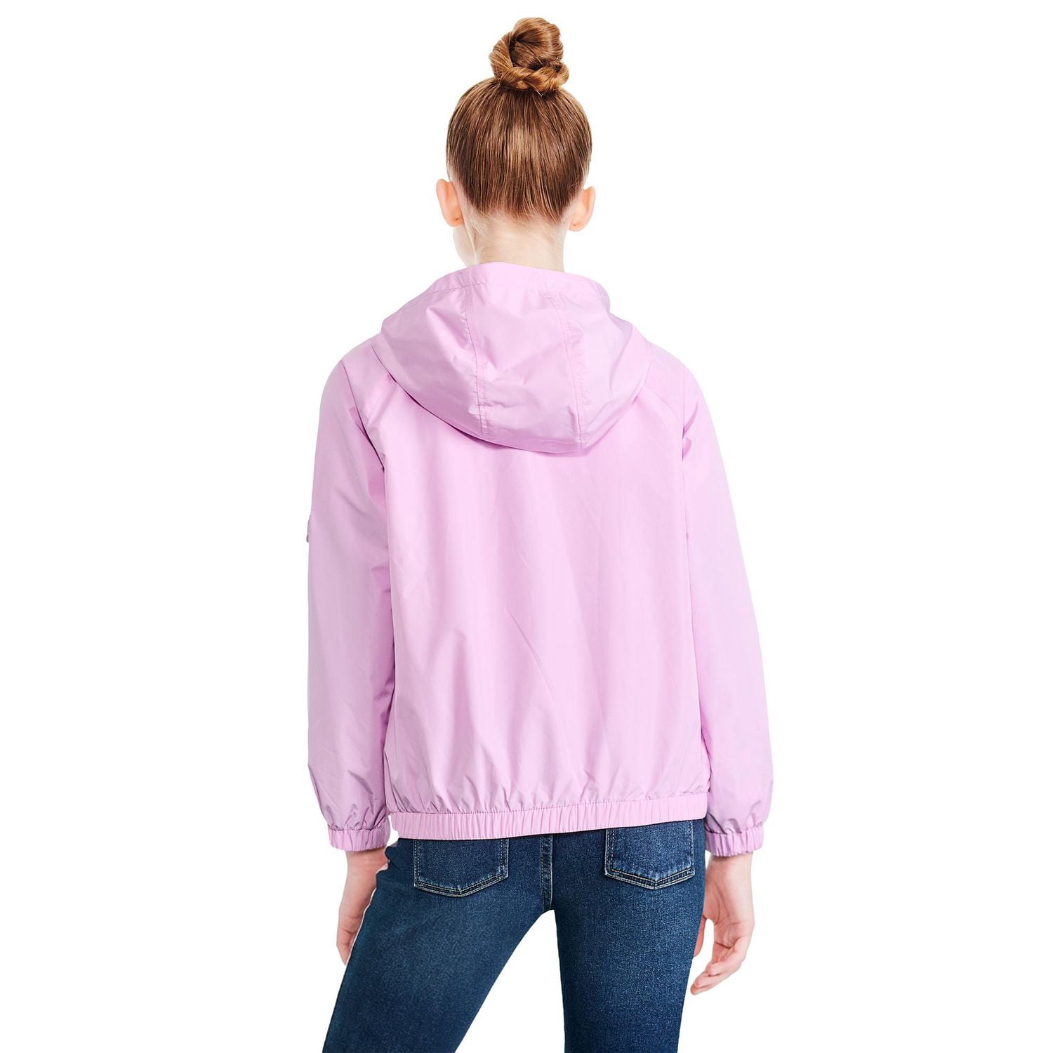 Justice Girls' Short Windbreaker