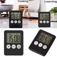 thumbnail image 2 of Digital Kitchen Timer Large LED Display Count Up Down Cooking Baking Alarm Back Stand, 2 of 5