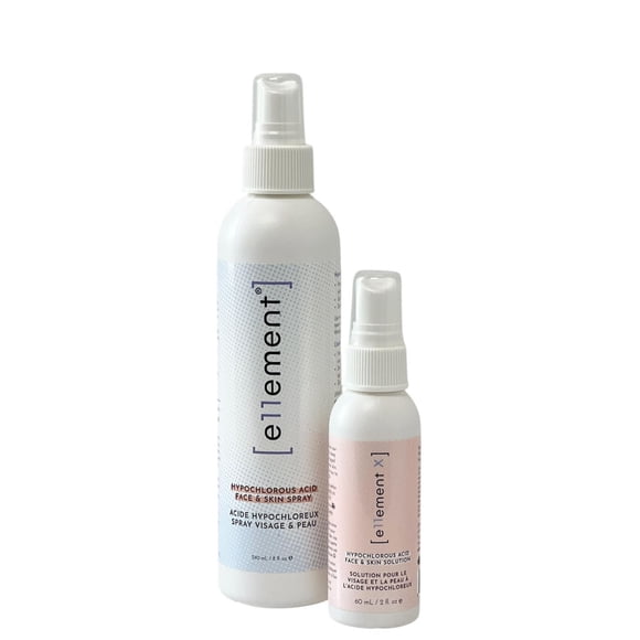 e11ement inc. Hypochlorous Acid Face and Skin Starter pack - 240ml + 30ml X