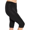 thumbnail image 1 of Stretch Is Comfort Women's Plus Size Knee Length Leggings| Adult X-Large - 7x, 1 of 3