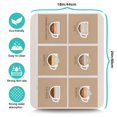 thumbnail image 4 of High-Quality Stain-Hiding Coffee Mat for Clean Countertop: Enhance Your Coffee Bar with this Absorbent Rubber-Backed Accessory, Perfect Dish Drying Spot - Fits Under Coffee Makers, 18x24 Inches, 4 of 7