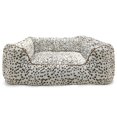 thumbnail image 3 of Sleep Zone 31" Snow Leopard Step in Dog Bed, 3 of 3
