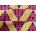 thumbnail image 4 of oneOone Cotton Cambric Fabric Stripe|Diamond & Triangle Geometric Decor Fabric Printed BTY 56 Inch Wide, 4 of 4