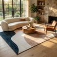 thumbnail image 3 of Tapis d'intérieur abstrait minimaliste Rug Branch, 3 of 6
