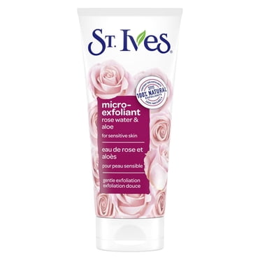 Désincrustant visage St. Ives Eau de rose et Aloès