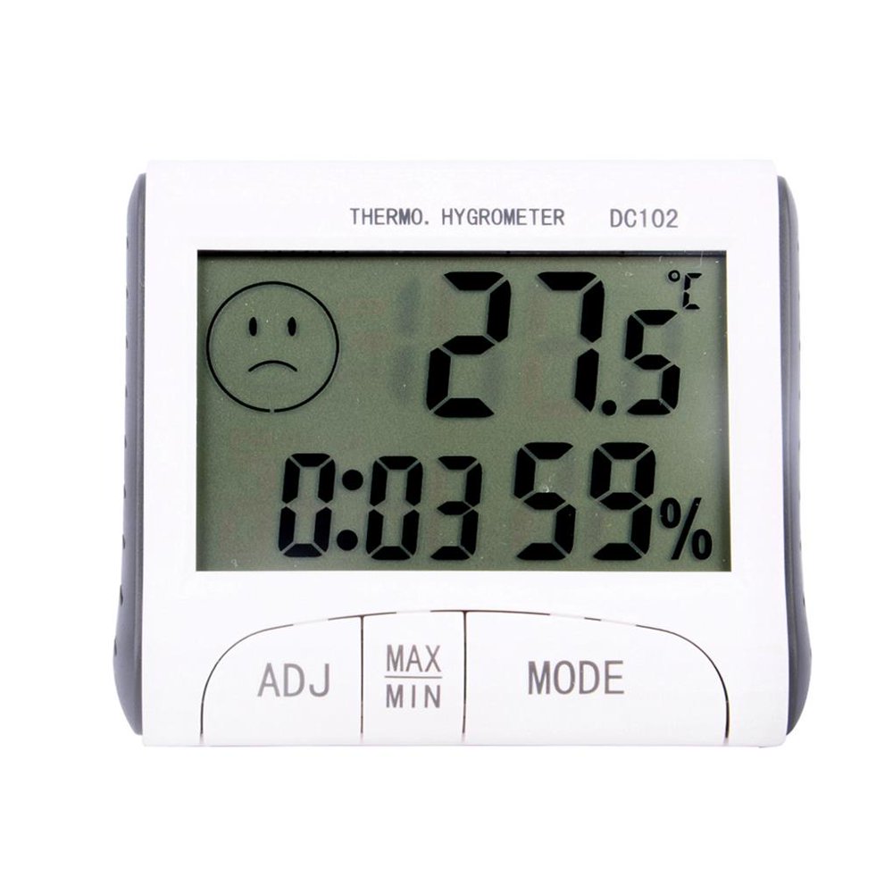 Electronic Thermometer LCD Digital Temperature Tester Wireless Thermometer Hygrometer Humidity