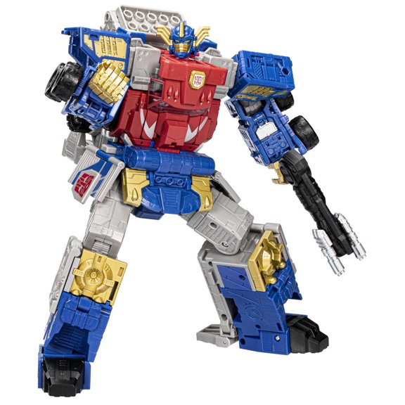 Transformers Legacy Evolution, figurine Armada Universe Optimus Prime de 19 cm classe Commandant, pour filles et garçons, à partir de 8 ans