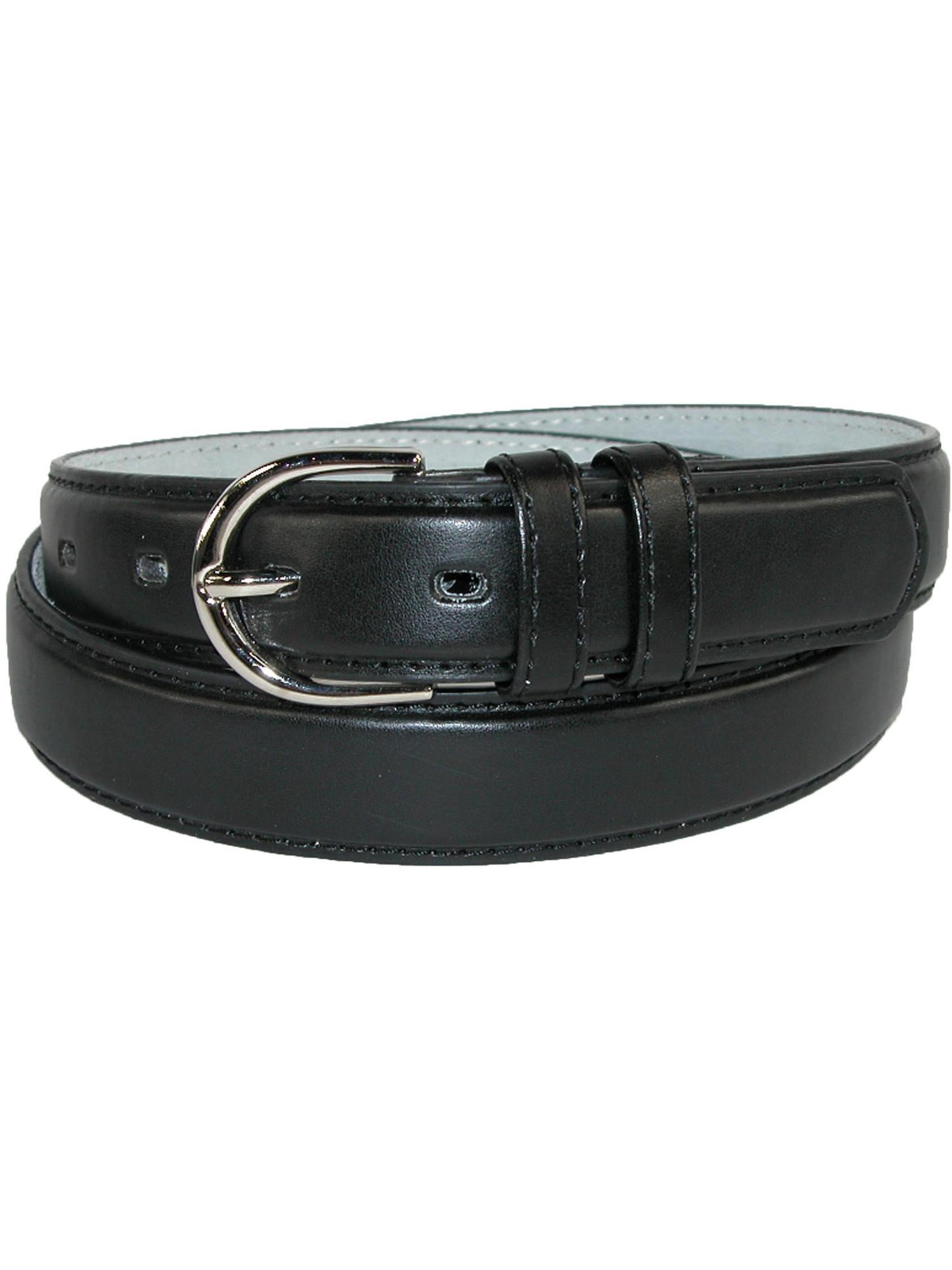 CTM® Ceinture Habillée en Cuir 1 1/8 Pouce (Femme)