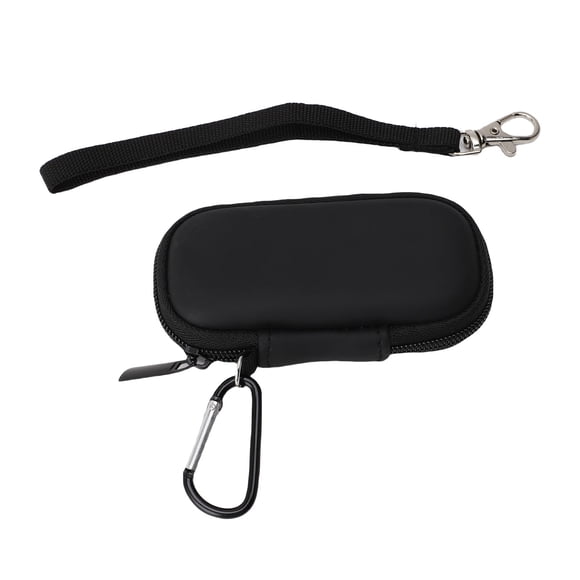 Hard Carrying Case Fit for KardiaMobile, Portable Storage Bag Waterproofing PU EVA Shockproof with Strap Climbing Buckle for Sports