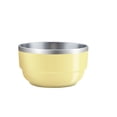 thumbnail image 2 of TACILIP Organization and Storage, Small Stainless Steel Bowl Tableware Portable Household Fruit Basin Insulated Bowl Stackable and Nestable Stainless Steel Bowl, Housewarming Gifts, 2 of 6