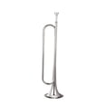 thumbnail image 1 of MERIGLARE Clairon en Laiton Instrument Portable Clairon en Laiton à Souffler pour Débutant Groupe Adultes Bb, 1 of 9