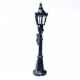 thumbnail image 3 of 2 Pcs Lampadaire de Rue Miniature de Noël pour Parc Banc Siège Mini Lampadaire Modèle Maison de Poupée Village de Noël Allée Jardin Féerique Accessoires, 3 of 9