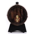 thumbnail image 2 of <p>Wine Barrel, Exquisite In Workmanship 3L Brandy Barrel, Wood Wine Barrel Delicate In Texture  For Home Tea House Restaurant Coffee Shop</p>, 2 of 7
