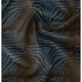 thumbnail image 1 of Soimoi Brown Poly Georgette Fabric Wild Animal Skin Print Sewing Fabric BTY 42 Inch Wide, 1 of 6