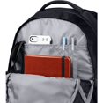 thumbnail image 4 of Under Armour Hustle Backpack, Black (001)/Silver, One Size Fits All, 4 of 5