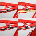 thumbnail image 4 of Thinsony Bike Cable Guide Brake Line Holder Hose Wire Clips Clamps Green 21.5x20mm 1Set, 4 of 6