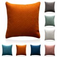 thumbnail image 2 of Housse de Coussin Simple Coussin Souple Taie d'Oreiller Carrée pour Canapé Bureau, 2 of 10