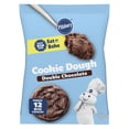 thumbnail image 1 of Pillsbury Double Chocolate Chip Cookie Dough, Ready to Bake, 1 of 5