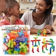 thumbnail image 1 of Educational Pipe Building Toy Set for Kids Kindergarten Learning and Puzzle Assembly Play, 1 of 6