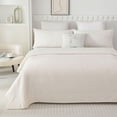 thumbnail image 1 of Mainstays Plush Blanket White T, 1 of 6