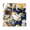 thumbnail image 4 of Royal Blue Metallic Chrome Gold Confetti Balloons - Party Decorations for Birthday Wedding, 4 of 5