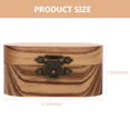 thumbnail image 4 of HLONK Guitar Pick Box Holder Wooden Picks Case Bass Plectrum Organizer Gift, 4 of 6