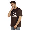 thumbnail image 4 of Inkmeso Men's Graphic Printed Da Da€ Quotes First Time Daddy Tshirt Cotton Jersey Tee, 4 of 7