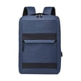 thumbnail image 1 of Men Backpack 15.6 In USB Charging Laptop Computer Bag Casual Business, 1 of 2
