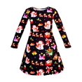 thumbnail image 1 of Girls Dress Christmas Santa Xmas Tree Jingle Bell 3 Years, 1 of 5