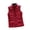 Wine, variant on Lmnyox Women's Puffer Vest Lightweight Zip Up Collared Sleeveless Vest Outerwear Plus Size Winter Vest