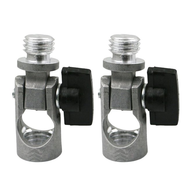 HLONK 2 Pcs Trépied en Alliage d'Aluminium Angle Tige Rotative Adaptateur Universel Support de Réglage Double Pente