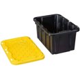 thumbnail image 3 of Juggernaut Storage 5 Gal Lockable Plastic Storage Tote, (Set of 4), 3 of 8