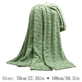 thumbnail image 3 of CEHVOM 70*100cm Super Soft Warm Solid Warm Micro Plush Fleece Blanket Throw Rug Sofa Bedding Clearance, 3 of 5