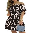 thumbnail image 3 of MesaSe Robe d'Été à Imprimé Floral pour Femmes, Robe Mini à Rayures à Épaules Dénudées, Robe Décontractée Ample avec Nœud, Mode Urbaine TTG, 3 of 3