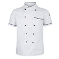thumbnail image 2 of Esquirla Short-sleeved Chef Jacket Jacket Kitchen Chef Work Jacket Kitchen Jacket L, 2 of 8