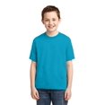 thumbnail image 1 of Jerzees T-Shirt à Manches Courtes 50/50 Coton/poly pour Garçons. 29B, 1 of 1
