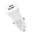 thumbnail image 2 of Universal PD20W Fast Car Charger USB+Type-C Ports Adapter Socket Kit Fast Charging Adapter, 2 of 4