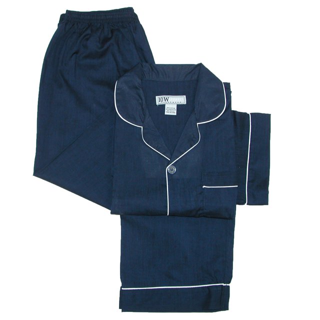 Ten West Apparel Ensemble de Pyjama Uni à Manches Courtes et Jambes Longues (Hommes)